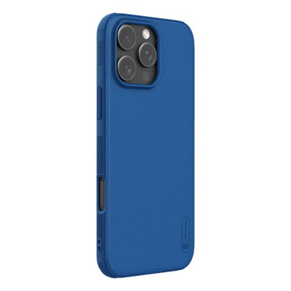 Case Nillkin Super Frosted Shield Pro Magnetic iPhone 16 Pro Max (niebieski) - Image 2