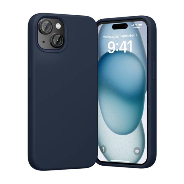 Vention KUFL0-20 Silicone Case for iPhone 15 Plus (blue) - Image 2