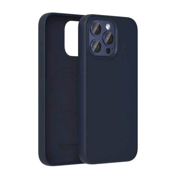 Vention KUFL0-40 Silicone Case for iPhone 15 Pro Max (blue) - Image 2