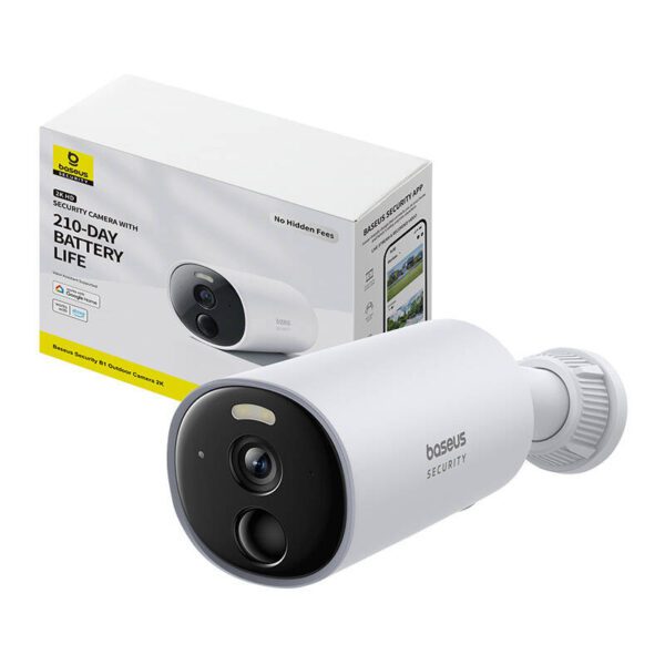 Baseus B1 2k Outdoor Camera (White) - Image 8