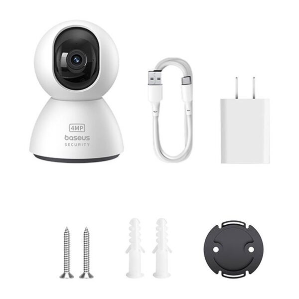 Baseus P1 3K Indoor Camera (White) - Image 7