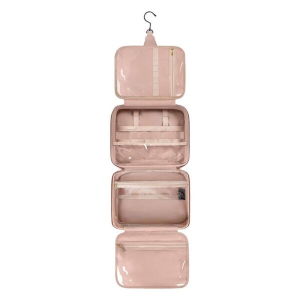 Women's 9L Matein 1230 Pink travel bag / convertible toiletry bag. - Image 2