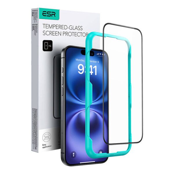 ESR tempered glass for iPhone 16 Plus - Image 2