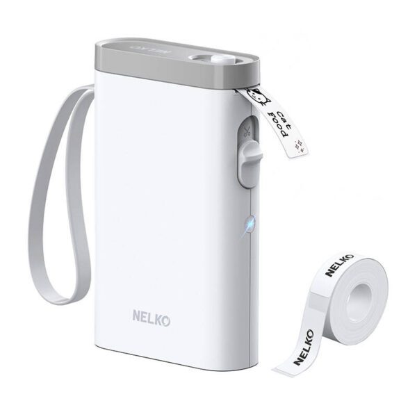 Nelko P21 thermal label printer (white) - Image 3