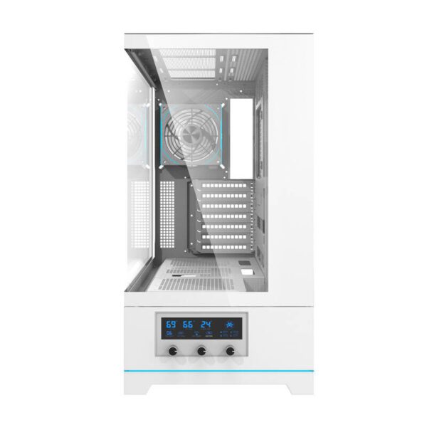 Darkflash DY451 PRO computer case (white) + 1 fan - Image 3