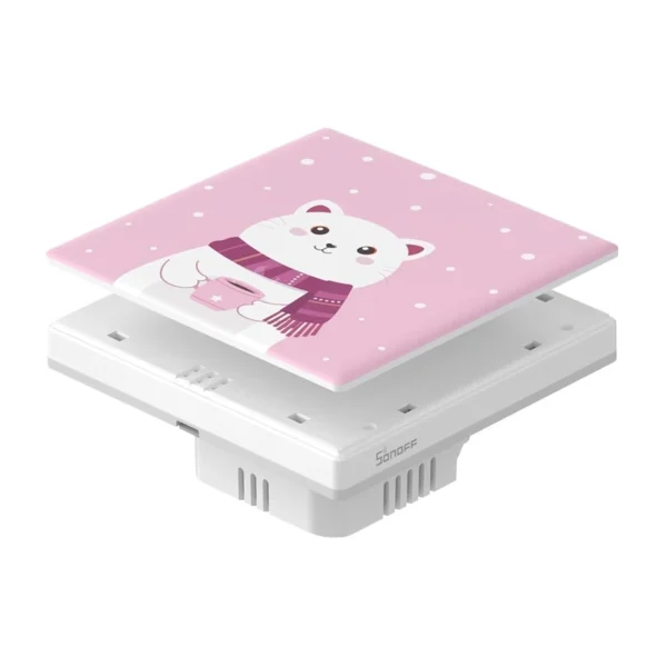 Decorative cover / cap for T5 SONOFF Cartoon 1C touch switch - Image 8
