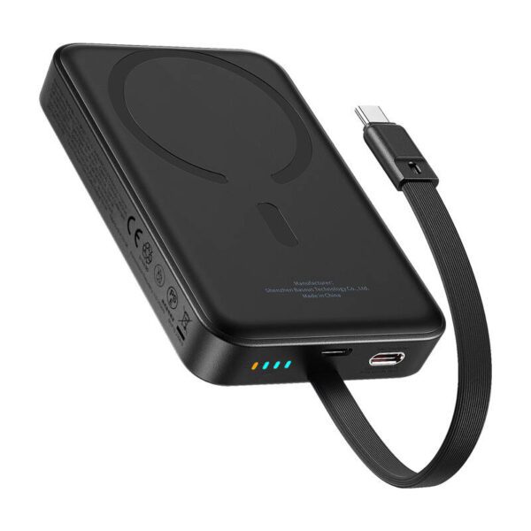 Baseus Mini 10000mAh 30W Magnetic Powerbank (black) Bayern Edition - Image 2