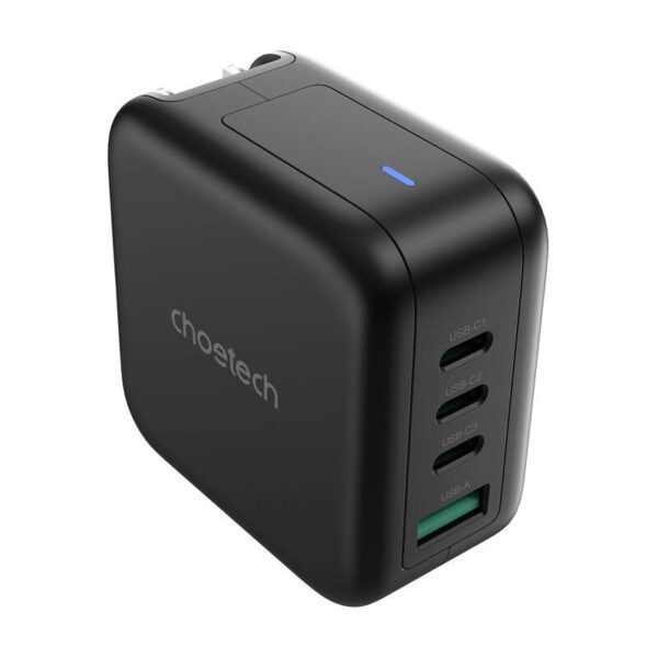 Choetech PD6055 70W GaN mains charger with US, EU, UK, AU adapters - Image 4