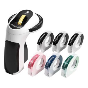 Phomemo E975 portable embossing label printer (black)