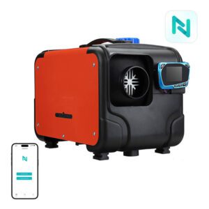 Parking heater Blitzwolf BW-AH-H1B-BT, 5kw with AC input, app-controlled + Bluetooth