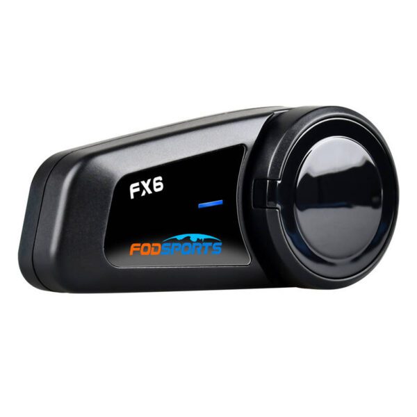 Fodsports FX6 motorcycle intercom two-pack (black) - Image 2