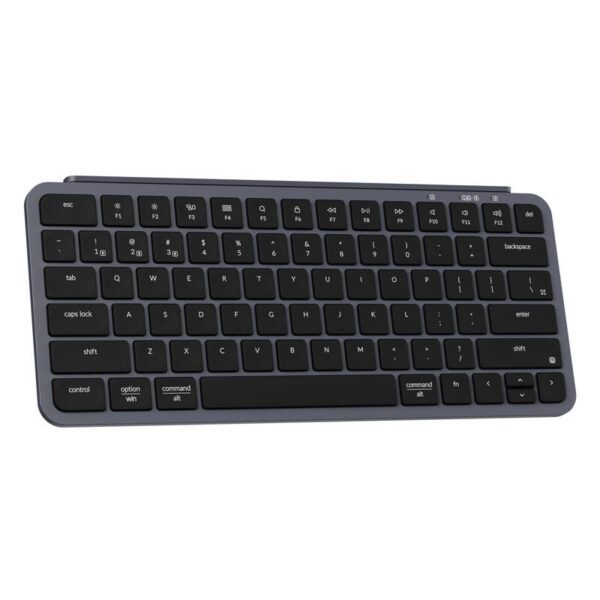 Keychron B1 Pro 2.4G Wireless Ultra Slim Keyboard (Gray) [B1P-K1]. - Image 2