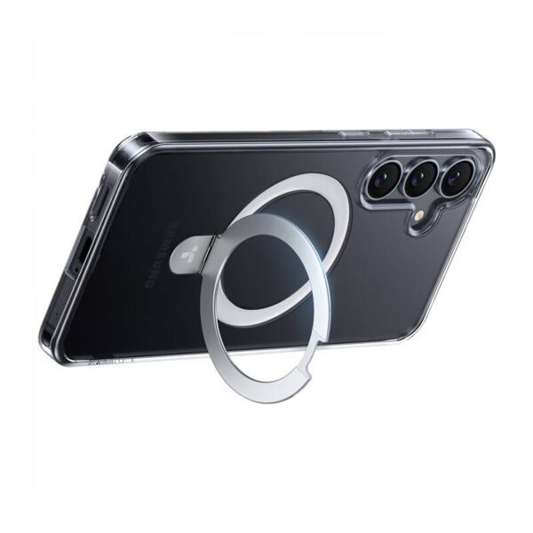 Torras Ostand Series phone case for Samsung S25 (transparent) - Image 2