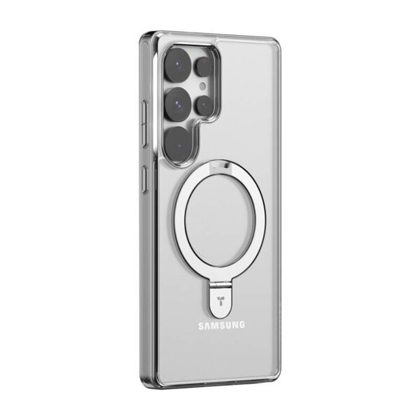 Torras Ostand Series phone case for Samsung S25 Ultra (transparent) - Image 2