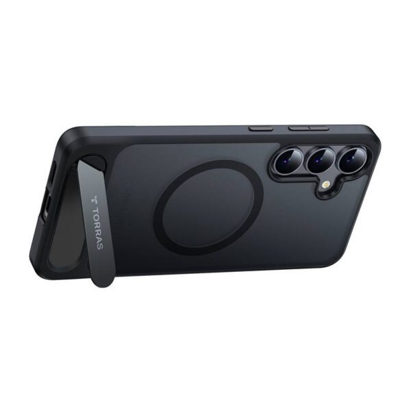 Torras Phone Case Pstand Series do Samsung S25+ (black) - Image 2