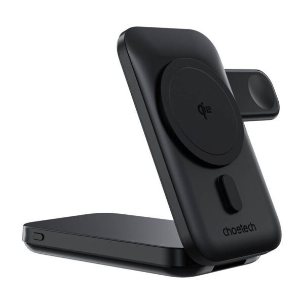 3in1 Mag Charger Holder Choetech B750 10000mAh Qi2 (Black) - Image 3