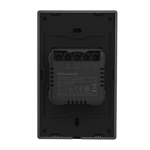 Smart WiFi control panel SONOFF NSPanel (black, 120mm) - Image 7
