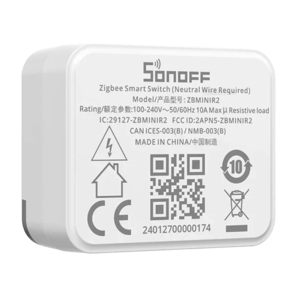 Smart switch mini ZigBee SONOFF ZBMINIR2 - Image 7
