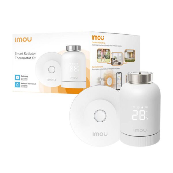 IMOU KIT-TRV1-EU-2 ZigBee thermostatic head kit with 6 adapters and gateway - Image 14