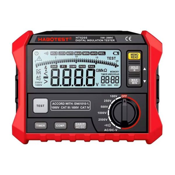 Habotest HT5205 digital insulation tester - Image 3