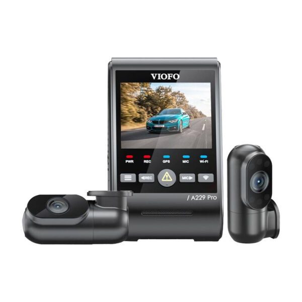 VIOFO A229 PRO 3CH 4K + 2K + 1080P WiFi, GPS - Image 4