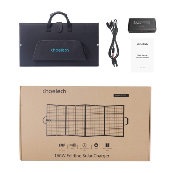 Choetech SC010 160W foldable solar charger - Image 3