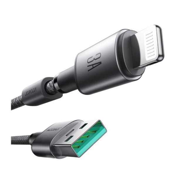 Joyroom S-A50 Unlimited 3A USB - Lightning cable 1.2m gray - Image 4