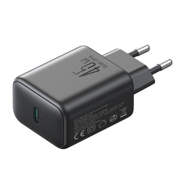 Joyroom charger JR-TCG13 45W GaN black (EU) - Image 3