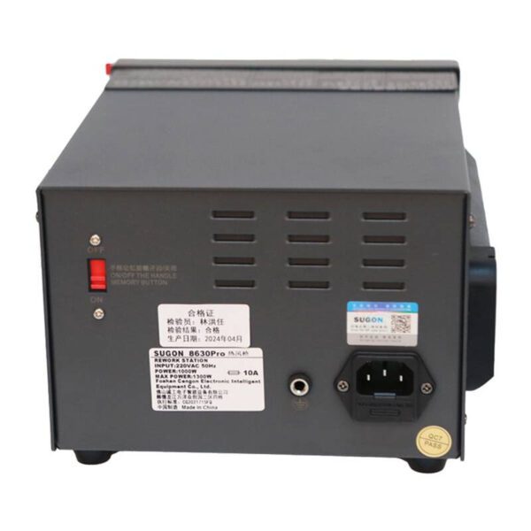 SUGON 8630pro Hot Air Soldering Station - Image 2