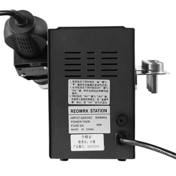 SUGON 2020D Hot Air Soldering Station - Image 3