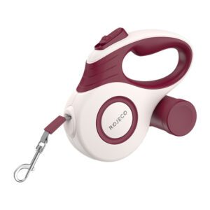 Rojeco A12 5M Automatic Retractable Dog Leash (red)