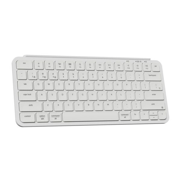 Ultra Slim Keychron B1 Pro 2.4G Wireless Keyboard (White) [B1P-K8]. - Image 2