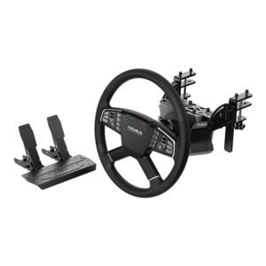 Gaming set - R5 base + TSW truck steering wheel + SRP-Lite pedals + Moza Racing RS071 clamps (PC)