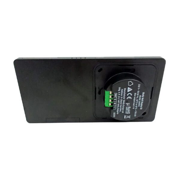 Dual Control Panel Shelly Wall Display X2 WiFi/BLU (black) + BLU H&T - Image 3