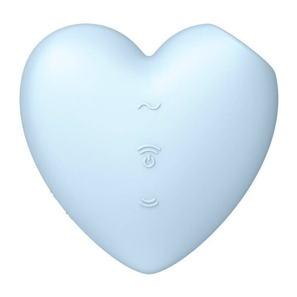 Clitoral massager Satisfyer Cutie Heart (blue) - Image 2