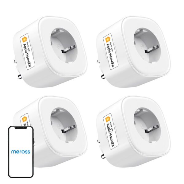 Meross MSS210HKQUA-EU (HomeKIt) smart socket (four-pack)