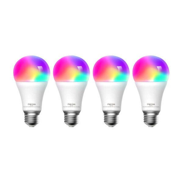 Meross MSL120 WiFi Smart LED Light Bulb (HomeKit) (four-pack) - Image 2