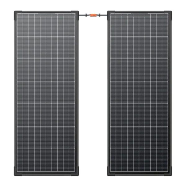 Set of 2x EcoFlow 130W photovoltaic panel (rigid construction)