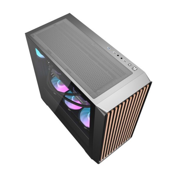 Darkflash DS900WD computer case (black) + 4 fans - Image 4