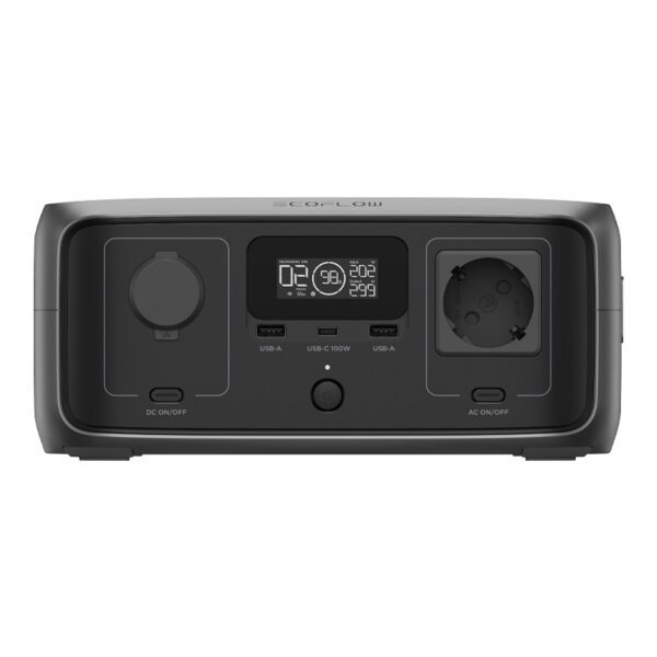 Set: EcoFlow River 3 power station + 110W photovoltaic panel. - Image 2