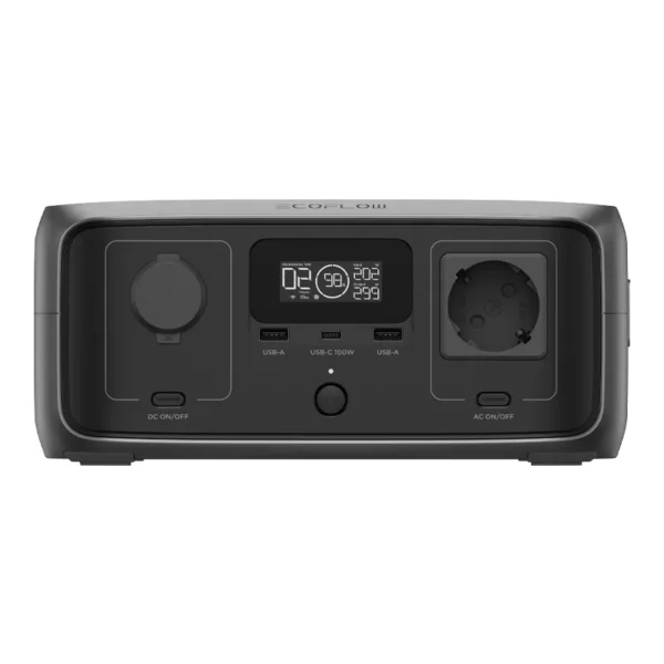 Set: EcoFlow River 3 UPS power station + 110W photovoltaic panel. - Image 9