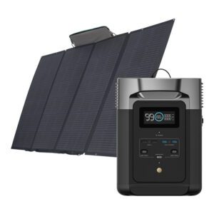 Bundle: Power station EcoFlow Delta 2 + portable solar panel 400W