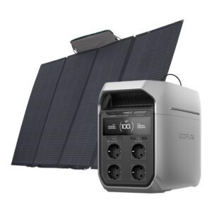 Set: EcoFlow Delta 3 Plus power station + 400W photovoltaic panel.