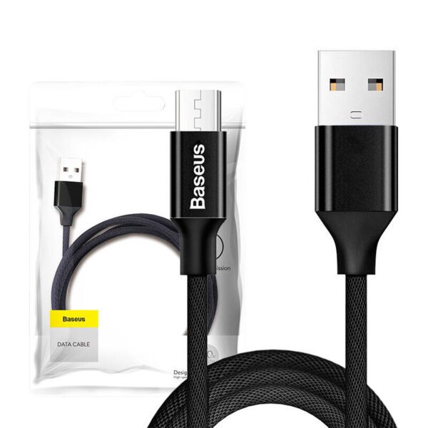 Baseus Yiven Micro USB cable 150cm 2A - Black - Image 11