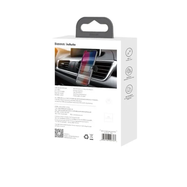 Baseus Steel Cannon Clamp Holder to Ventilation Grid (black) - Image 8