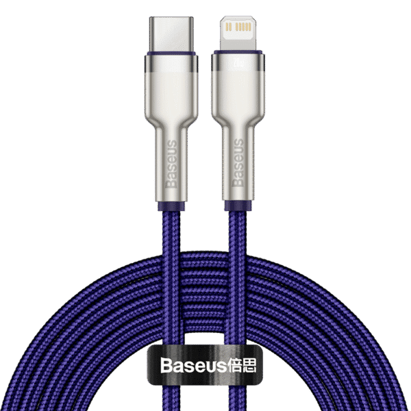 Baseus Cafule Series USB-C cable for Lightning, 20W, 2m (purple) - Image 2