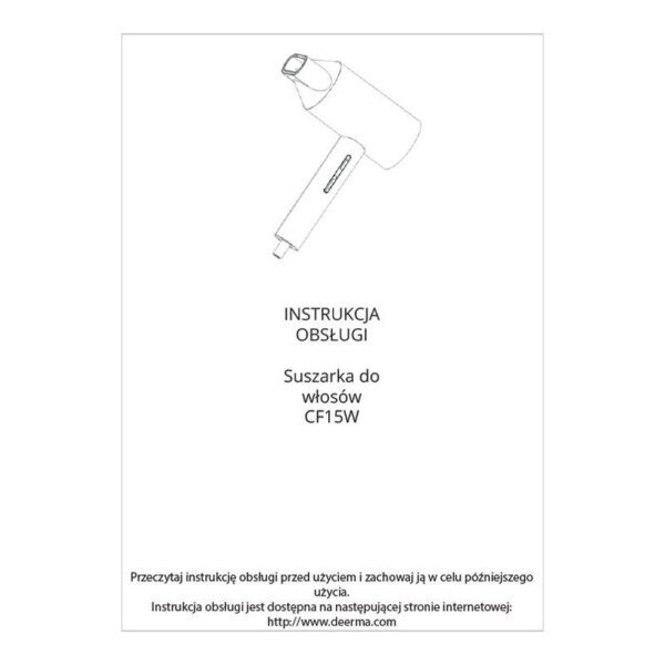 Hair Dryer Deerma CF15W - Image 6