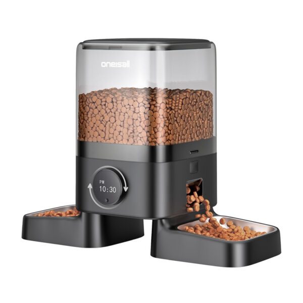 Double Intelligent Feed Dispenser 5L Oneisall PF09 - Image 2