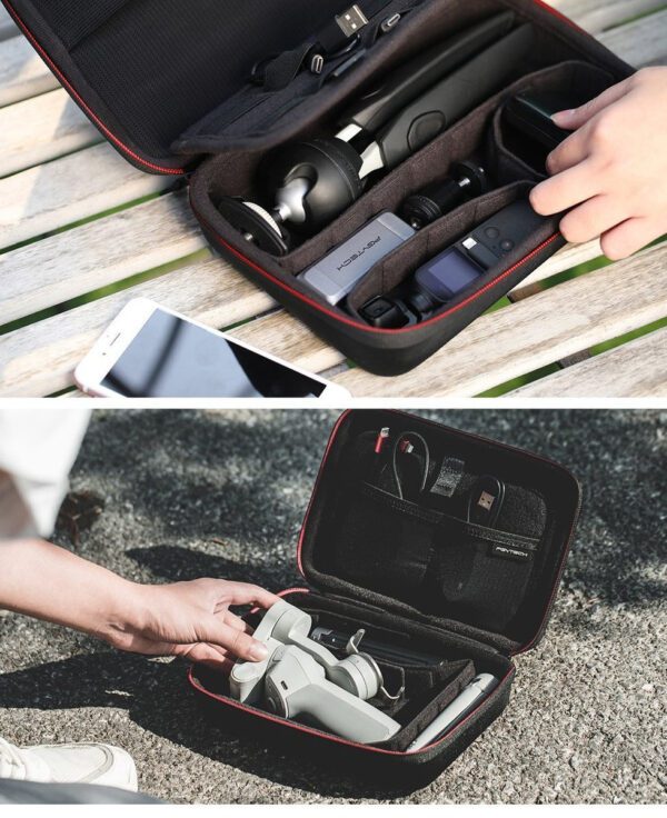 Case PGYTECH for DJI OM 5 / 4 / Osmo Mobile 3 / Pocket / Pocket 2 / Action and sports cameras (P-18C-020) - Image 3