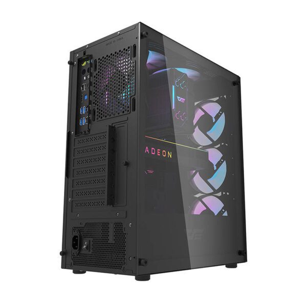 Darkflash DK352 Plus computer case (black) + 4 RGB fans - Image 3